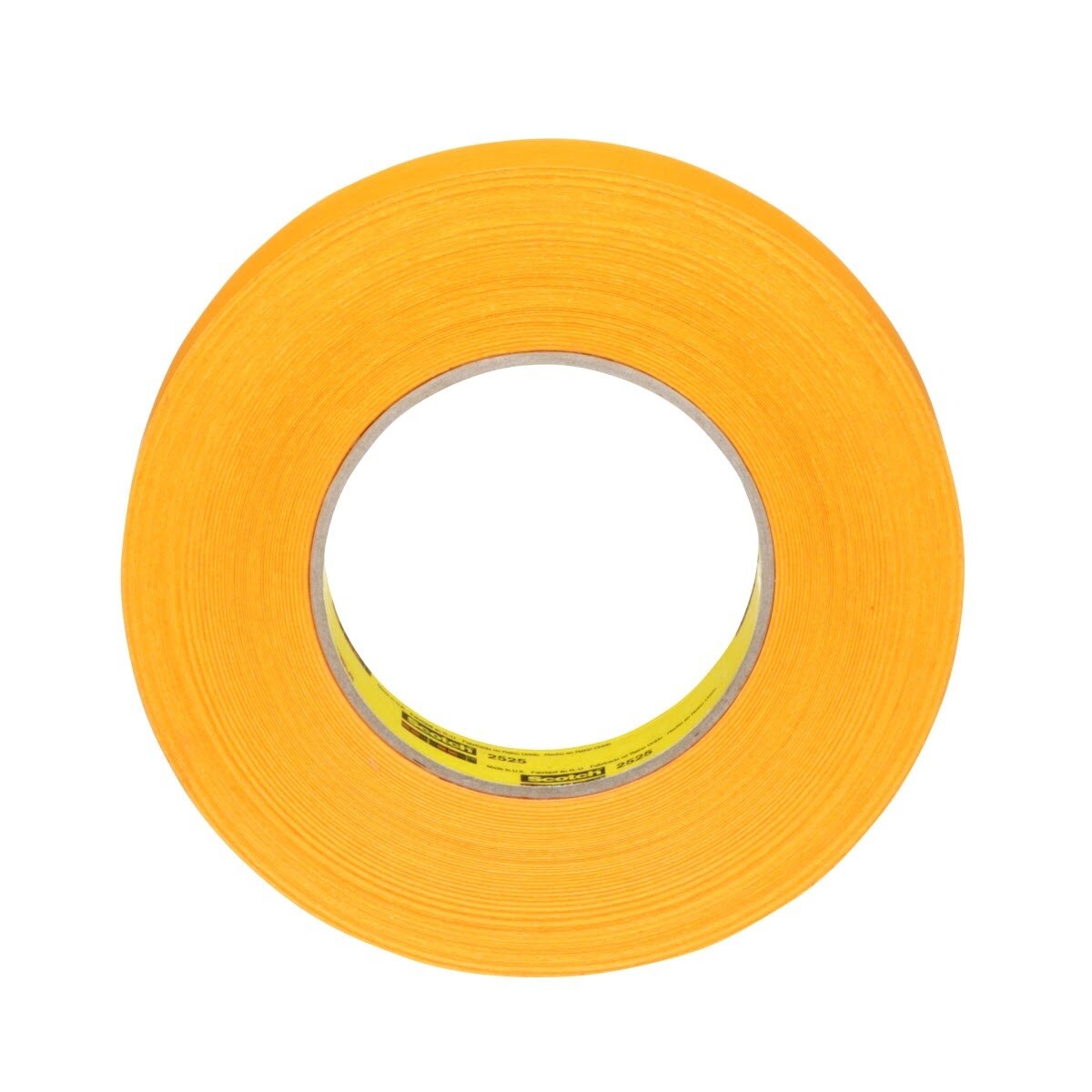 3M 2525 Performance Flatback Tape, Orange, 24 mm x 55 m, 9.5 mil (7100016326) (36 Pack) - 3