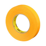 3M 2525 Performance Flatback Tape, Orange, 24 mm x 55 m, 9.5 mil (7100016326) (36 Pack) - 4