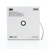 3M 211K Utility Cloth Roll, Aluminum Oxide 100 Grit J Weight Gray, 1 in x 50 yd, Full-flex (7100016843) (5 Pack)