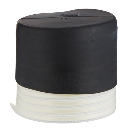 3M Cold Shrink End Cap, EPDM Rubber, Black, 1.79-3.32 in Use Range (EC-4) (7100017443) (10 Pack)