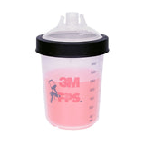 3M 16312 PPS Lid and Liner Kit Midi 13.5 fl oz 125 Micron Filter 50 Lids and Liners 20 Sealing Plugs (7100018936) - 2