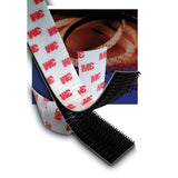 3M TB3560 Dual Lock Reclosable Fastener, Heavy Duty, Clear, Type 250/250, 1 in x 10 ft, Mated Strip (7100020027) (8 Pack) - 3