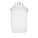 3M 16112 PPS Paint Spray Gun Cup Lid and Liner Kit, Midi, 13.5 fl oz, 200 Micron Filter (7100020094) - 2
