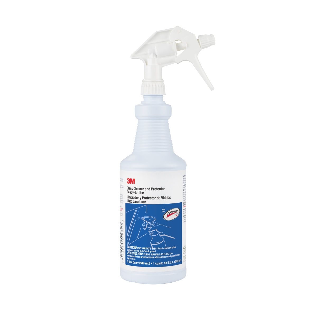 3M 59982 Scotchgard Glass Clean and Protector Ready to Use 1 Quart (7100020793) (12 Pack)