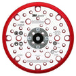 3M 20465 Xtract Hookit Low Profile Back-up Pad 861 Plus, Red Foam, 6 in, 53 Holes, 5/16-24 EXT (7100022038) (10 Pack)