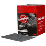 3M PO-HP 7448 Scotch-Brite Hand Pad, SiC Ultra Fine, Gray, 6 in x 9 in (7100023340) (20 Pack) - 6