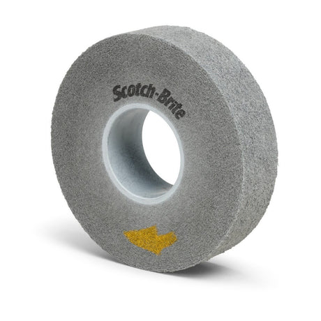 3M EP-WL Scotch-Brite EXL Pro Deburring Convolute Wheel, 9S Fine, Gray, 8 in x 2 in x 3 in, SiC (7100023494) (2 Pack)