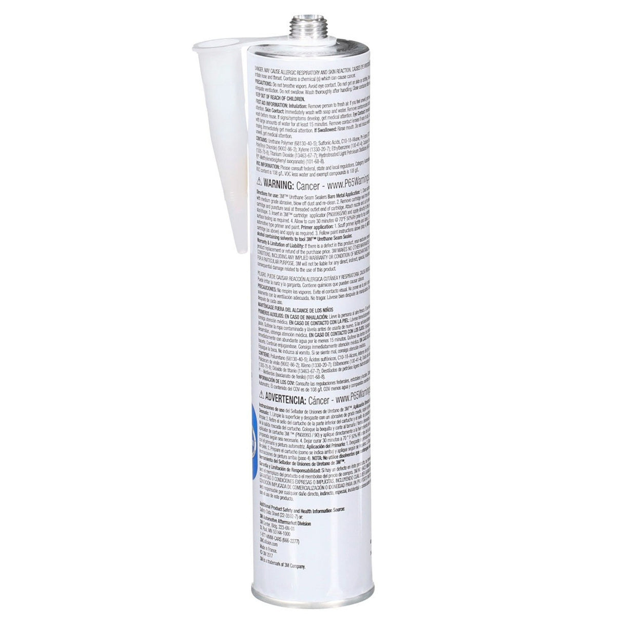 3M 08365 Urethane Seam Sealer Beige 310 mL Cartridge 10.5 fl oz Paintable in 30-45 Minutes (08365) (7100024963) (12 Pack) - 4