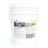 3M 1000NF Fast Tack Water Based Adhesive , Neutral, 5 Gallon Drum Pail (7100025154) (5 Pack)