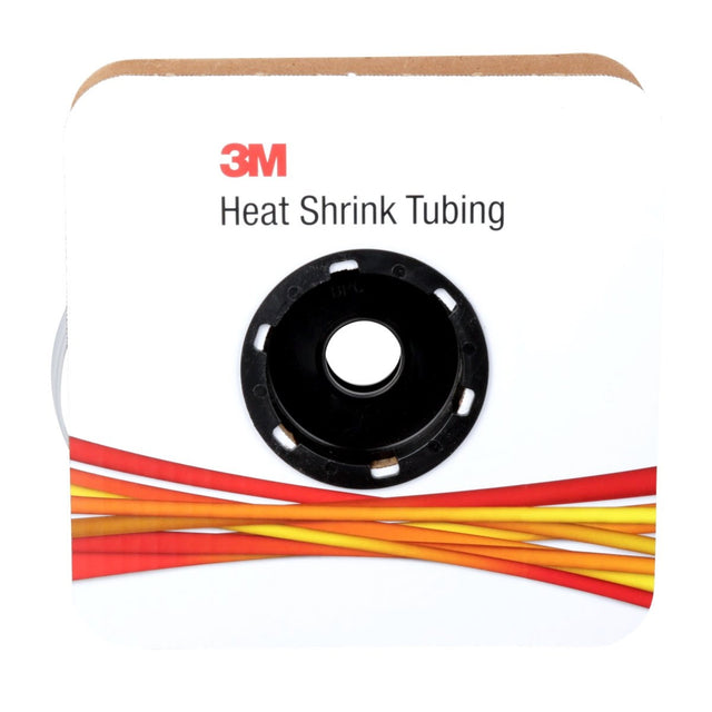 3M Heat Shrink Thin-Wall Tubing FP-301, Clear, 3/8 in x 100 ft Spool (FP0.375CR100S) (7100025599) (3 Pack)