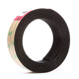 3M Dual Lock Low Profile Reclosable Fastener, Black, 1 in x 10 ft (TB4575) (7100026081) (8 Pack) - 2