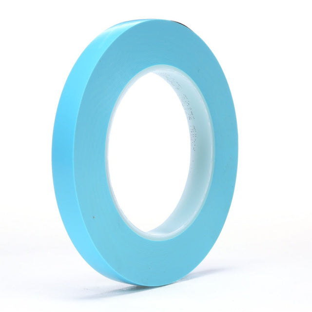 3M 215 Scotch Fine Line Tape, Blue, 1/2 in x 60 yd, 4.8 mil (7100026182) (72 Pack)