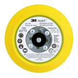 3M 05775 Hookit Disc Pad, 5 in x 3/4 in 5/16-24 External, Yellow (7100027274) (10 Pack) - 2