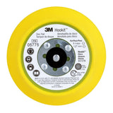 3M 05775 Hookit Disc Pad, 5 in x 3/4 in 5/16-24 External, Yellow (7100027274) (10 Pack) - 2