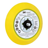 3M 05775 Hookit Disc Pad, 5 in x 3/4 in 5/16-24 External, Yellow (7100027274) (10 Pack) - 3