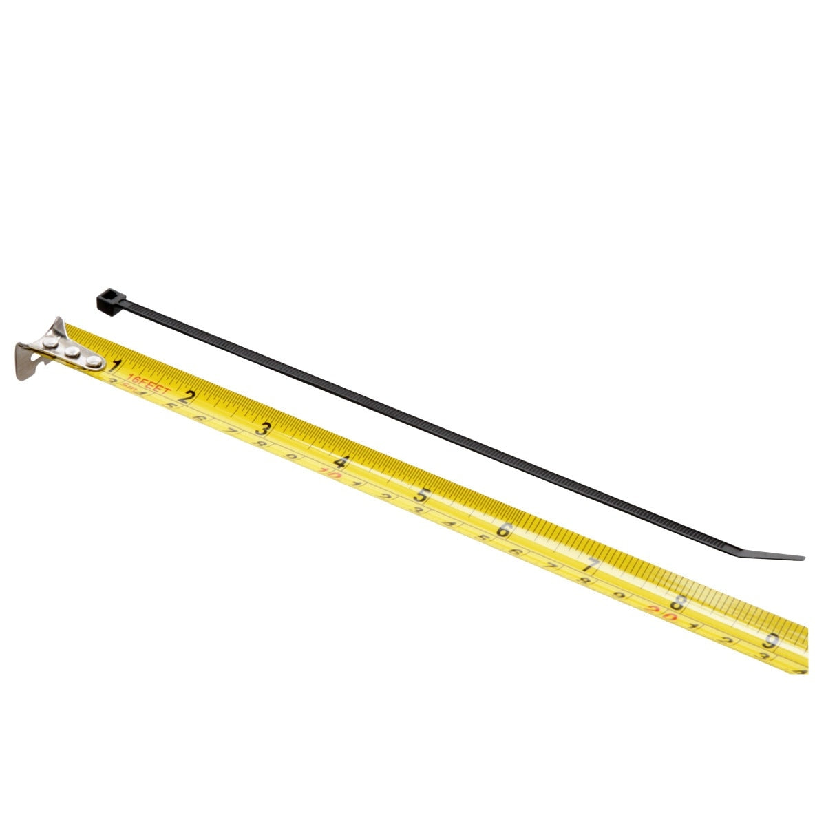 3M CT8BK40-C Standard Nylon Cable Tie, Black, 8-29/32 in, 40 lb Tensile Strength (7100027555) (1000 Pack) - 3