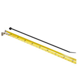 3M CT8BK40-C Standard Nylon Cable Tie, Black, 8-29/32 in, 40 lb Tensile Strength (7100027555) (1000 Pack) - 3