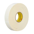 3M R3287 Repulpable Heavy Duty Double Coated Tape, White, 72 mm x 165 m, 5 mil (7100028176) (24 Pack)