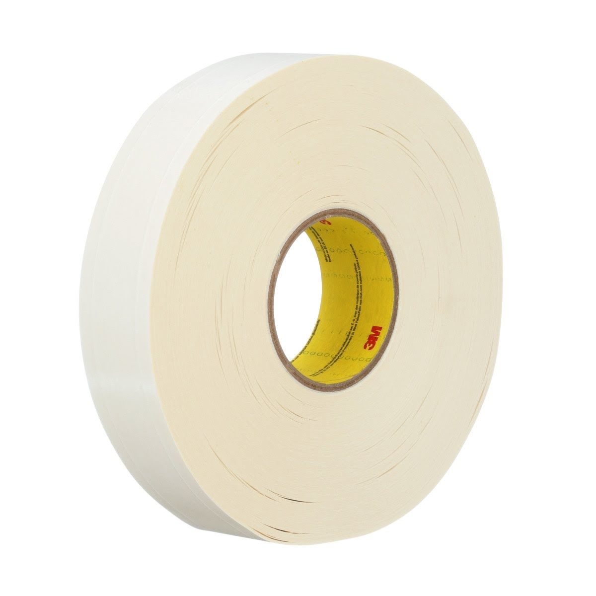 3M R3287 Repulpable Heavy Duty Double Coated Tape, White, 72 mm x 165 m, 5 mil (7100028176) (24 Pack)