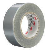 3M 3900 Multi-Purpose Duct Tape, Silver, 48 mm x 54.8 m, 7.6 mil, Rubber Adhesive, Water Resistant, Conveniently Packaged (7100029108) (24 Pack) - 3