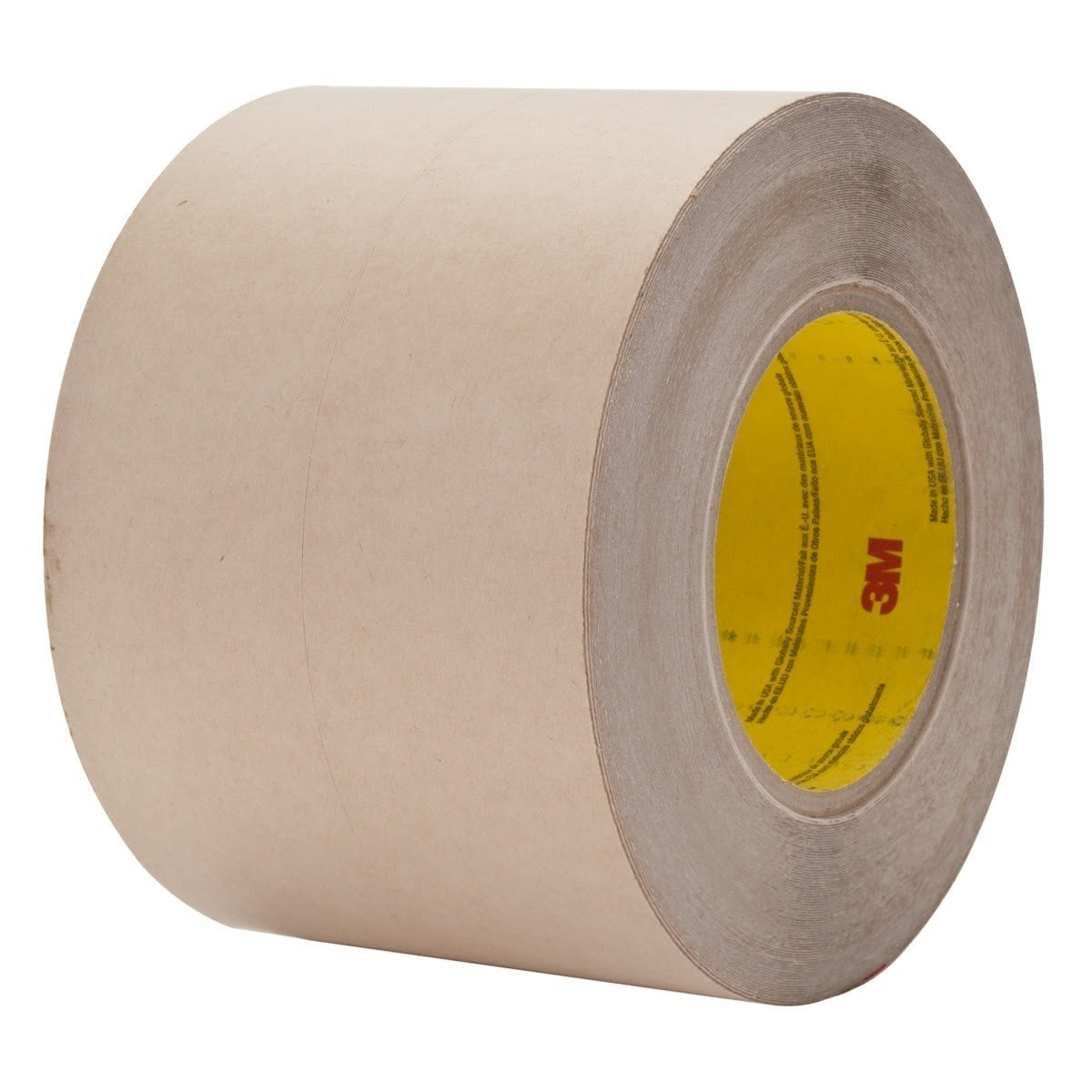 3M 8777 Sealing Tape, Tan, 4 in x 75 ft, Slit Liner (2-2 Slit) (7100030068) (12 Pack)