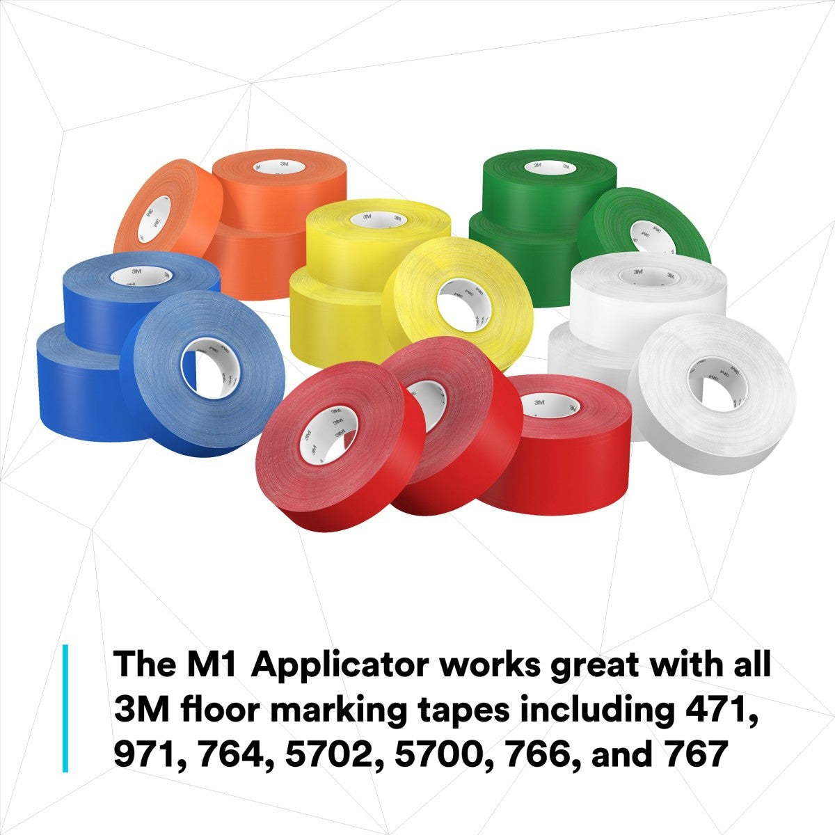 3M M-1 Lane Marking Applicator Easy to Use Fast Dispensing (7100030346) - 6