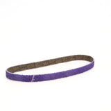 3M 786F 33443 Cubitron II File Belt, 36+ Grit, Purple, 1/2 in x 18 in, Spot Weld Removal (7100033184) (50 Pack) - 3