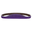 3M 786F 33445 Cubitron II File Belt, 60+ Grit, Purple, 1/2 in x 18 in, Spot Weld Removal (7100033185) (10 Pack)