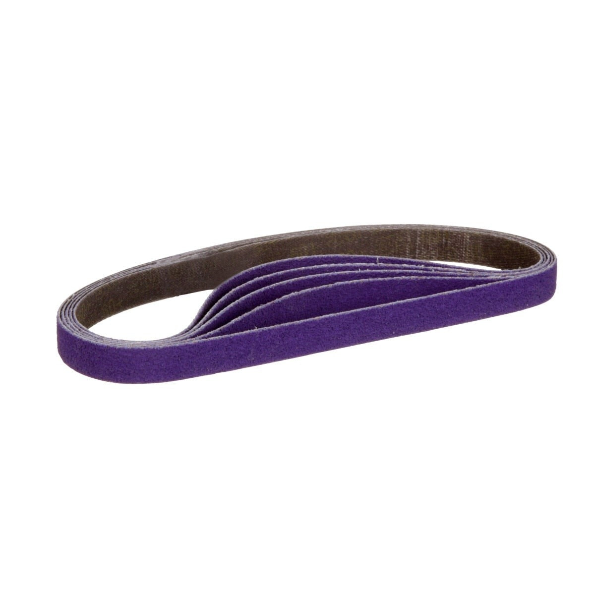 3M 786F 33445 Cubitron II File Belt, 60+ Grit, Purple, 1/2 in x 18 in, Spot Weld Removal (7100033185) (50 Pack) - 2
