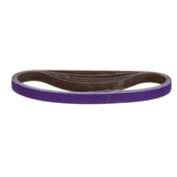 3M 786F 33445 Cubitron II File Belt, 60+ Grit, Purple, 1/2 in x 18 in, Spot Weld Removal (7100033185) (10 Pack) - 4