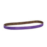 3M 786F 33445 Cubitron II File Belt, 60+ Grit, Purple, 1/2 in x 18 in, Spot Weld Removal (7100033185) (50 Pack) - 5