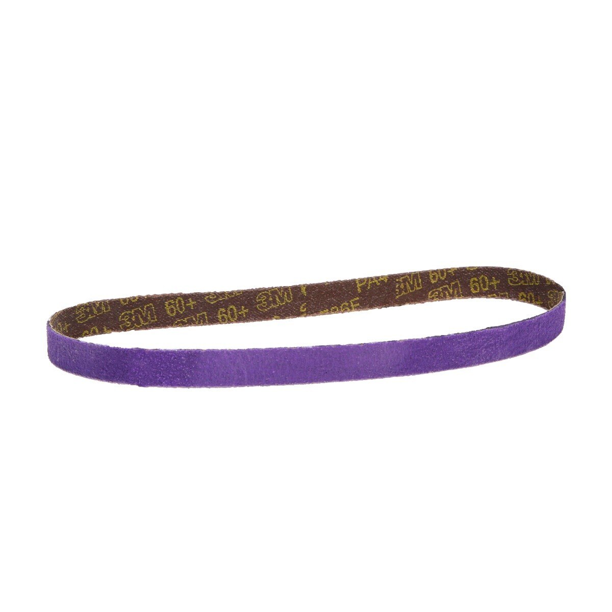3M 786F 33445 Cubitron II File Belt, 60+ Grit, Purple, 1/2 in x 18 in, Spot Weld Removal (7100033185) (10 Pack) - 5