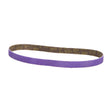 3M 33446 Cubitron II File Belt, 80+ Grit, Purple, 1/2 in x 18 in, Spot Weld Removal (7100033186) (10 Pack)
