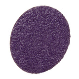 3M 786C 33389 Cubitron II Roloc Fibre Disc, Purple, 3 in, 36+ Grit (7100033190) (90 Pack) - 3