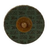 3M 786C 33389 Cubitron II Roloc Fibre Disc, Purple, 3 in, 36+ Grit (7100033190) (90 Pack) - 5