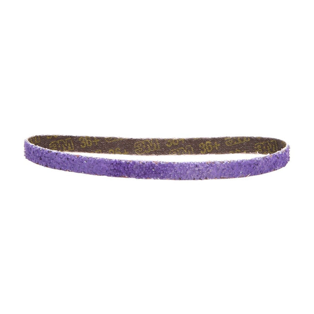 3M 786F 33437 Cubitron II File Belt, 36+ Grit, Purple, 3/8 in x 13 in, Spot Weld Removal (7100033193) (50 Pack)