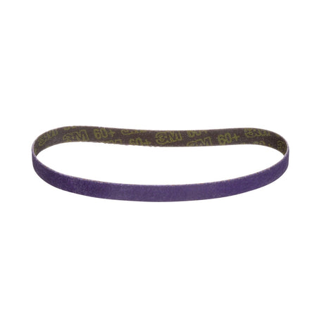 3M 786F 33439 Cubitron II File Belt, 60+ Grit, Purple, 3/8 in x 13 in, Spot Weld Removal (7100033194) (50 Pack)