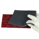 3M PO-HP 7447/7448 64933 Scotch-Brite Pro Hand Pad Multipack, Gray Maroon, 6 in x 9 in (7100033494) (400 Pack) - 9