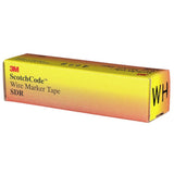 3M SDR-WH Wire Marker Tape Refill Roll, White (7100033541) (10 Pack) - 4