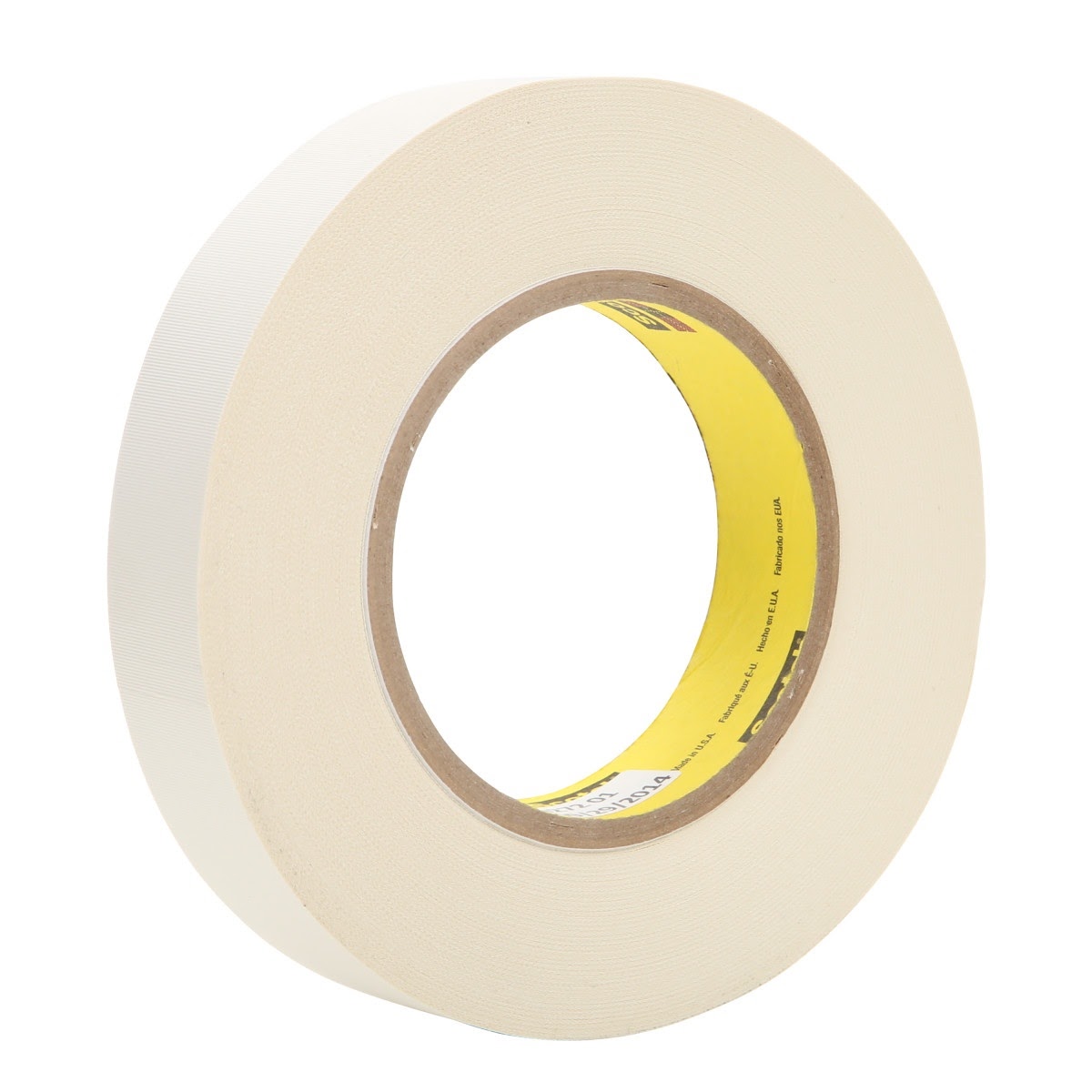 3M 365 Thermosetable Glass Cloth Tape, White, 3/4 in x 60 yd, 8.3 mil (7100034270) (48 Pack) - 2