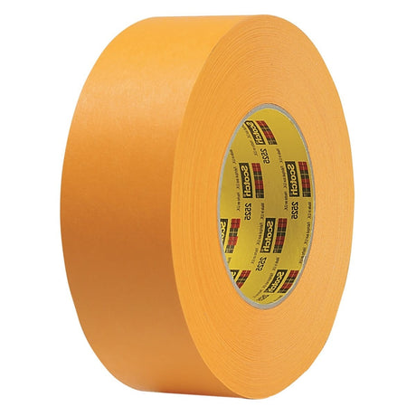 3M 2525 Performance Flatback Tape Orange High Visibility High Tack High Temperature Hand Tearable 1/2 in x 60 yd 9.5 mil (7100034662) (72 Pack)
