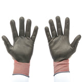 3M CGL-GU General Use Work Glove, Nitrile Palm Coating, Washable, Knit Wrist Cuff, Gray, Large (7100034911) (1 Pair) (6 Pack) - 4