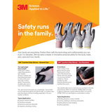 3M CGM-GU Comfort Grip General Use Work Gloves, Nitrile Palm Coating, Gray, Medium (7100034912) (1 Pair) - 8