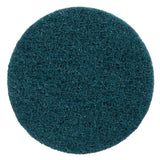 3M SC-DS Scotch-Brite Roloc Surface Conditioning Disc, TS, Aluminum Oxide, Very Fine, Blue, 3 in (7100035125) (100 Pack) - 2