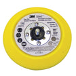 3M 45215 Stikit Disc Pad, PSA Medium Density Yellow, 5 in x 3/4 in, 5/16-24 External Thread (7100035128) (10 Pack)