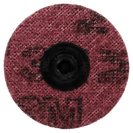 3M SC-DS Scotch-Brite Roloc Surface Conditioning Disc, Aluminum Oxide Medium, TS, Maroon, 3 in (7100035317) (400 Pack)