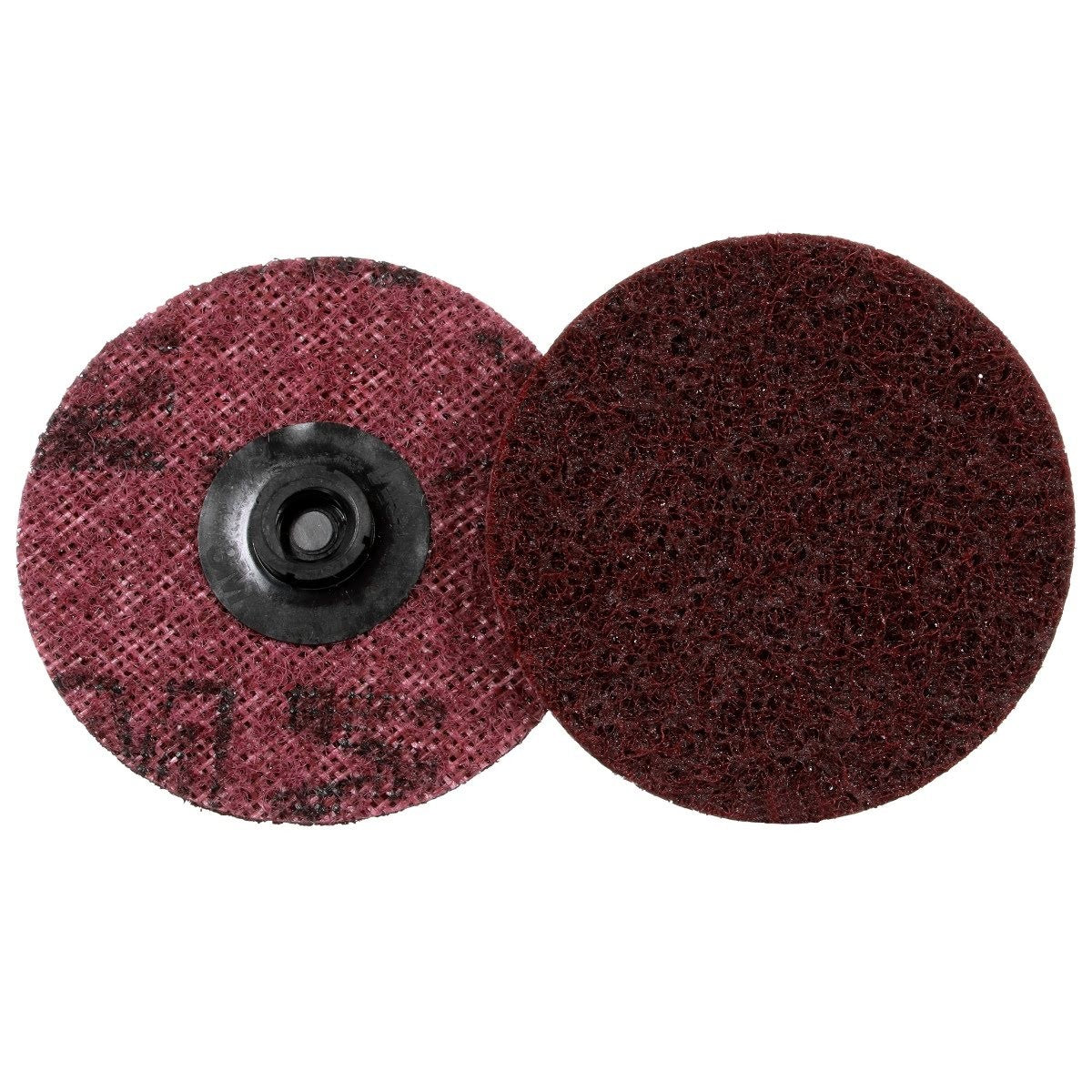 3M SC-DS Scotch-Brite Roloc Surface Conditioning Disc, Aluminum Oxide Medium, TS, Maroon, 3 in (7100035317) (400 Pack) - 2