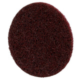 3M SC-DS Scotch-Brite Roloc Surface Conditioning Disc, Aluminum Oxide Medium, TS, Maroon, 3 in (7100035317) (400 Pack) - 5