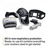 3M TR-600-HIK Versaflo Heavy Industry PAPR Kit Powered Air Purifying Respirator (7100035755) - 6