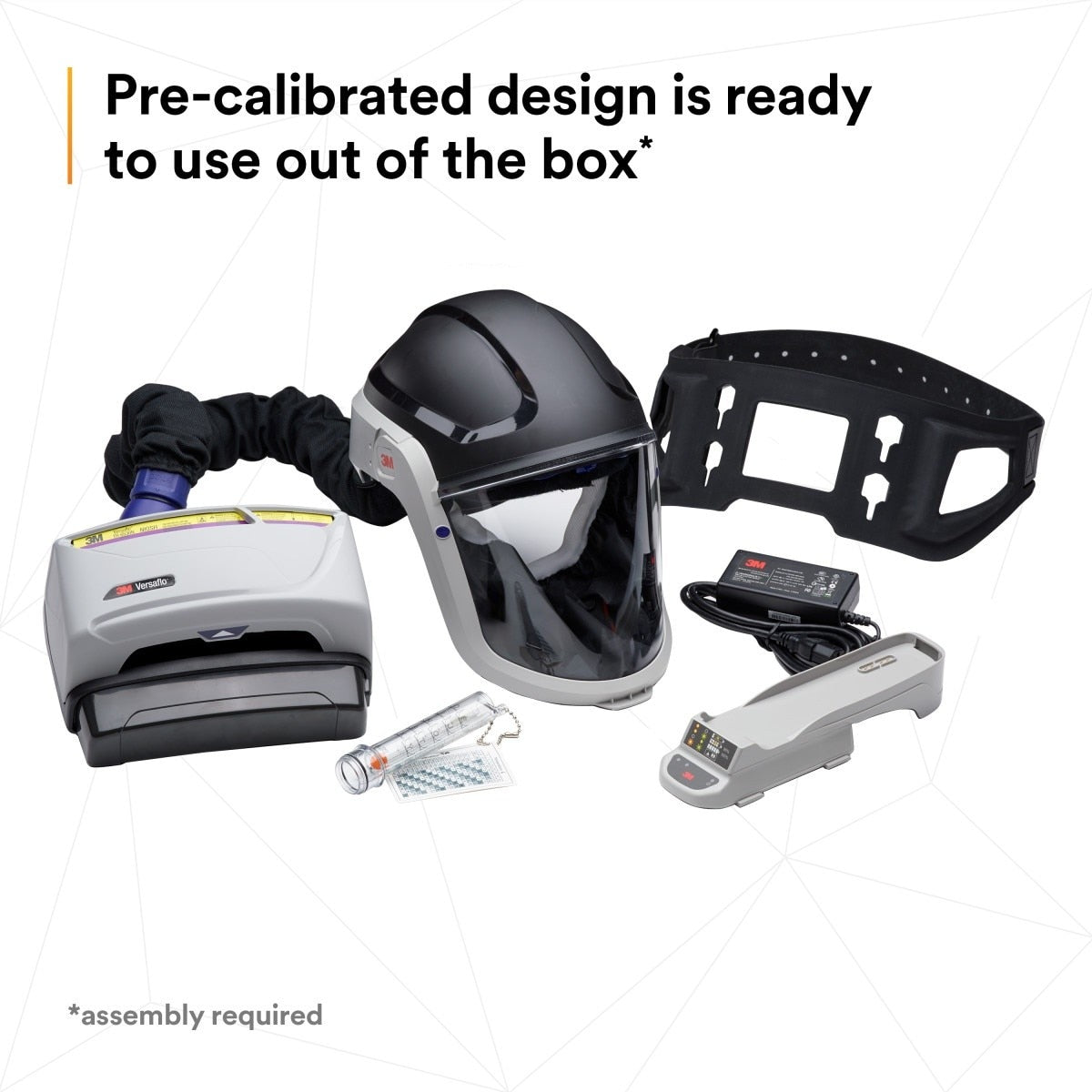 3M TR-600-HIK Versaflo Heavy Industry PAPR Kit Powered Air Purifying Respirator (7100035755) - 10